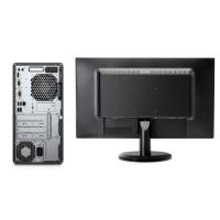 惠普/HP Desktop Pro G6 Microtower PC-T902500005A+P21v G4（20.7英寸）主机+显示器 台式计算机